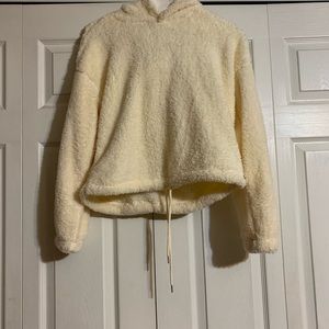 Juniors size large fleece hooded top